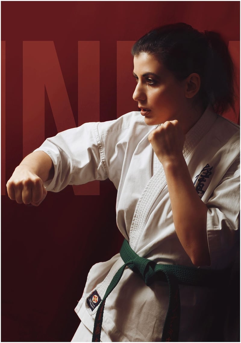 Martial Arts Karate Kick